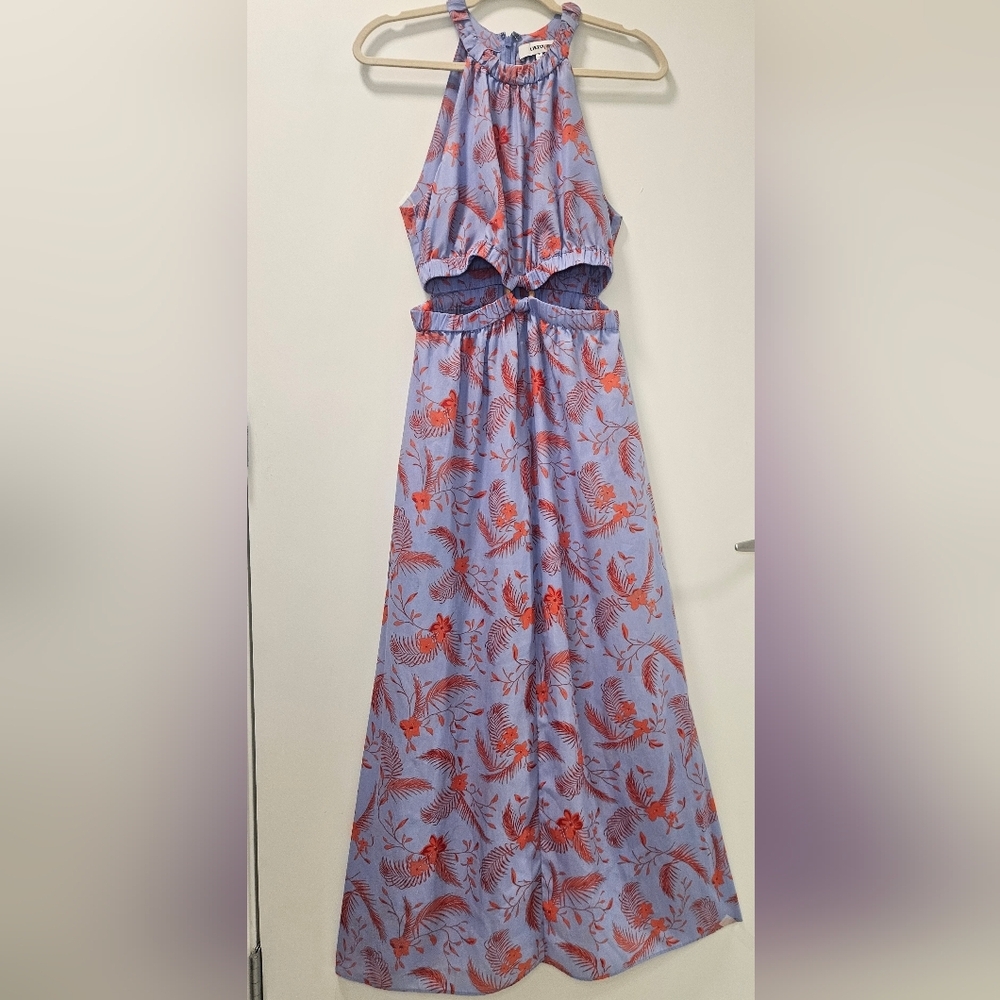 Likely Karrica Halter Maxi Dress Size 4 - Picture 2 of 12
